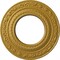 Ekena Millwork Andrea Ceiling Medallion (Fits Canopies up to 4 1/8"), 8 1/8"OD x 4 1/8"ID x 1/2"P, Iridescent Gold CM08ADIGS - alternate 1